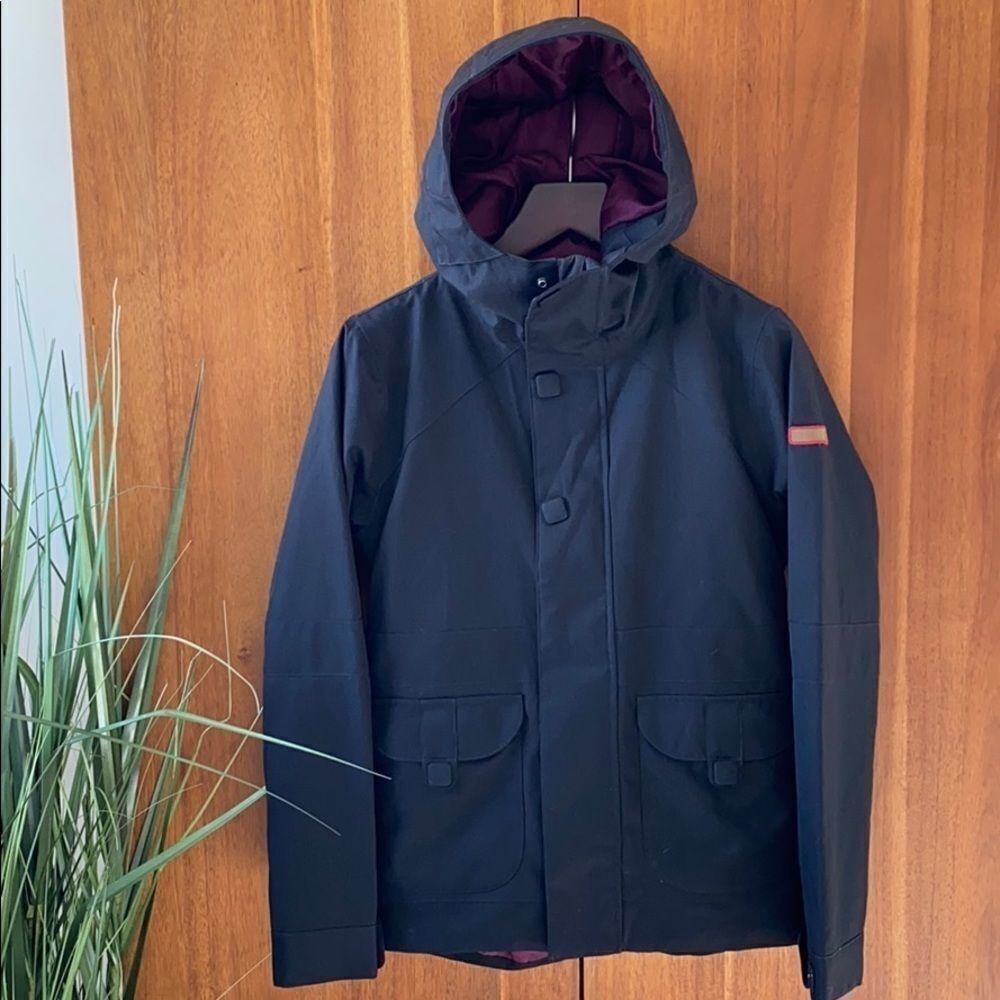 DC Snowboarding Waterproof Ski Snowboarding Insulated Winter‎ Jacket Black XS
